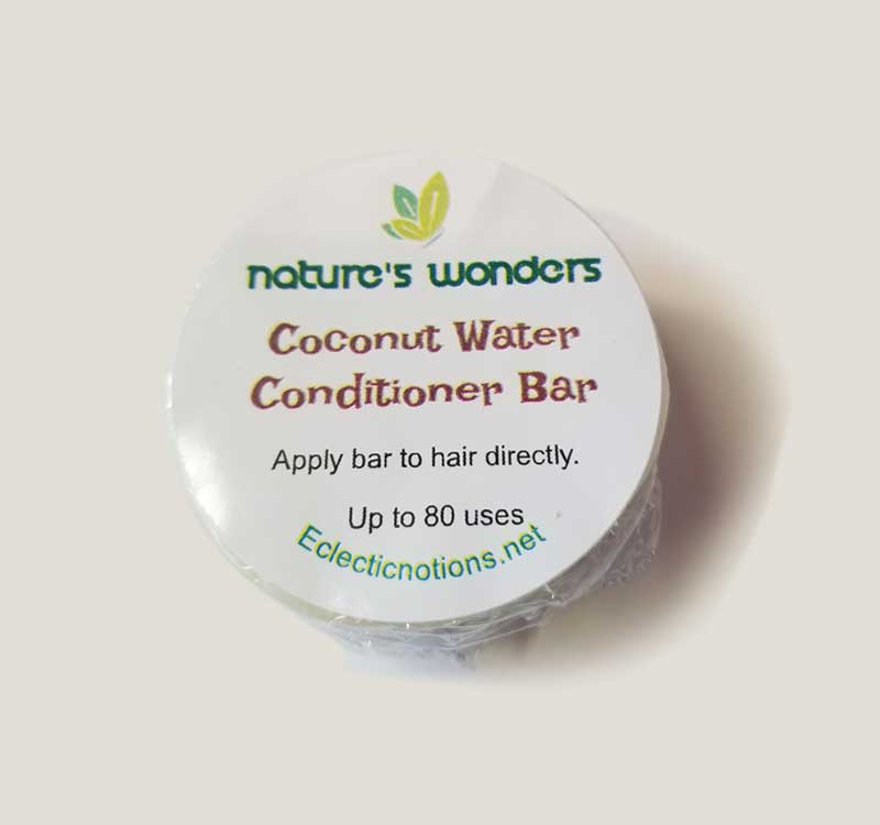 Coconut Water Conditioner Bar large image