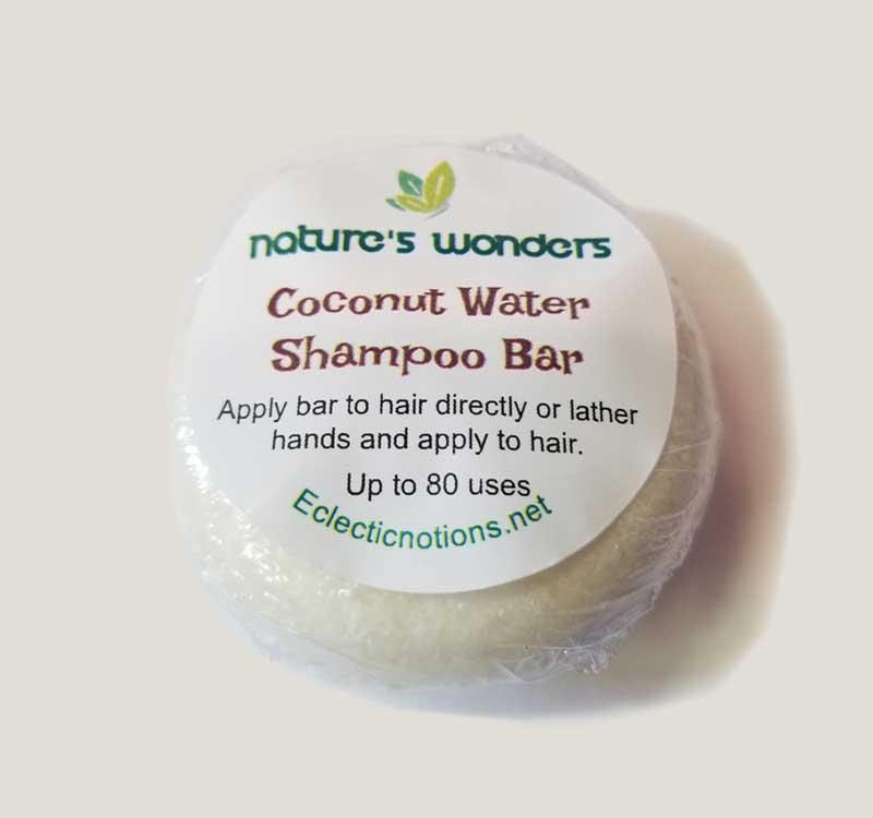 Coconut Water Shampoo Bar large image
