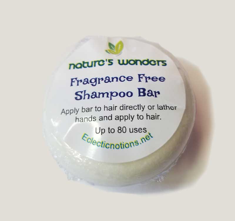 Fragrance Free Shampoo Bar large image